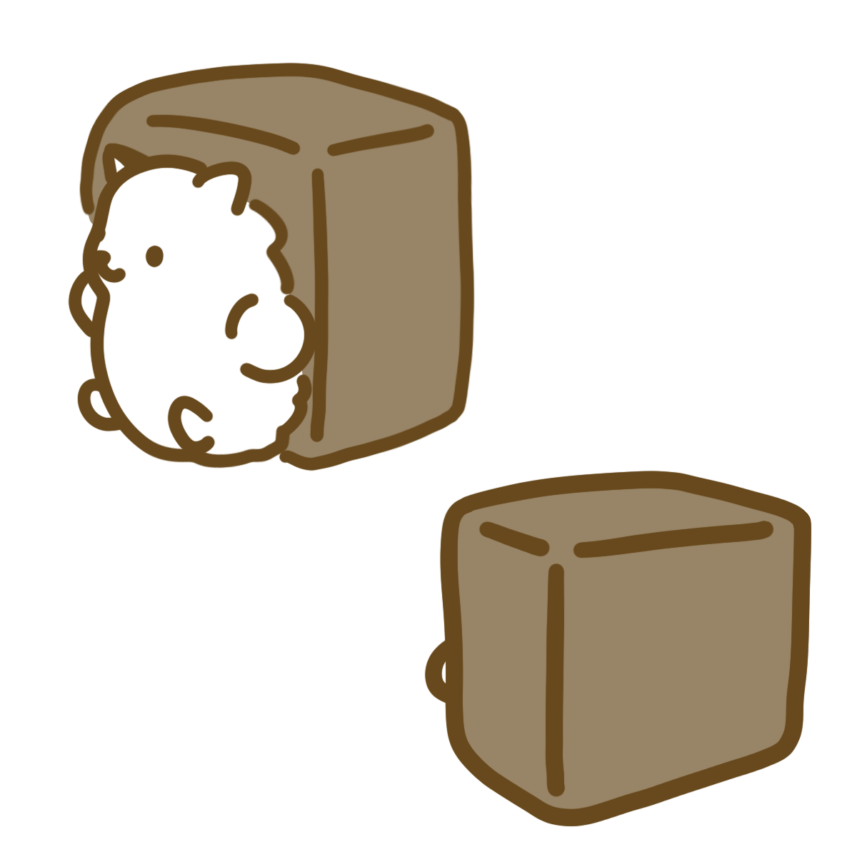 角刈りハリネズミくん