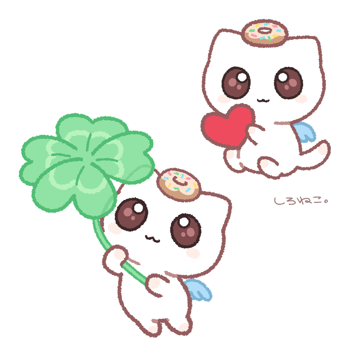 どーなつねこ。