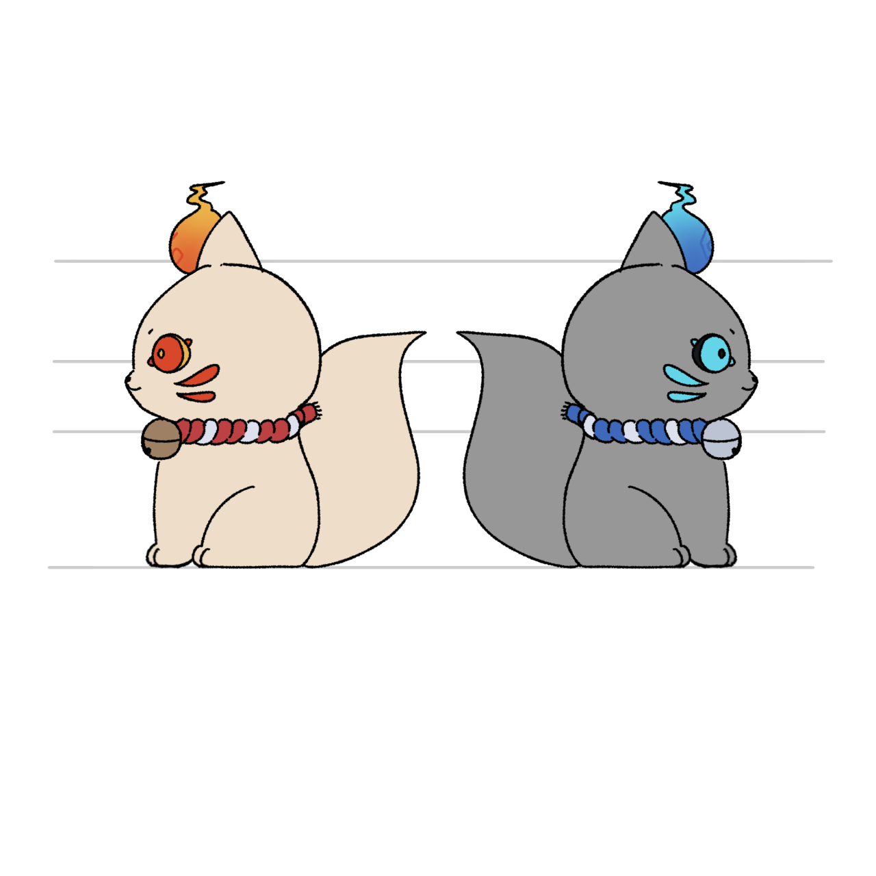 キュウとタマモ