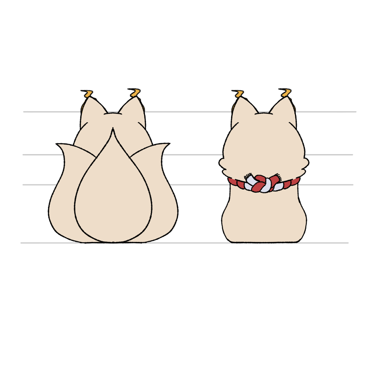 キュウとタマモ