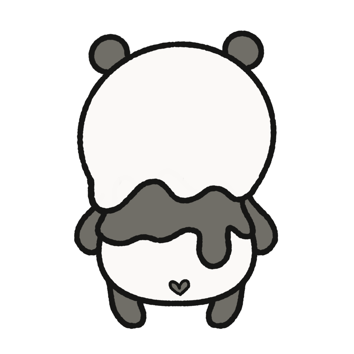 とろけるパンダ