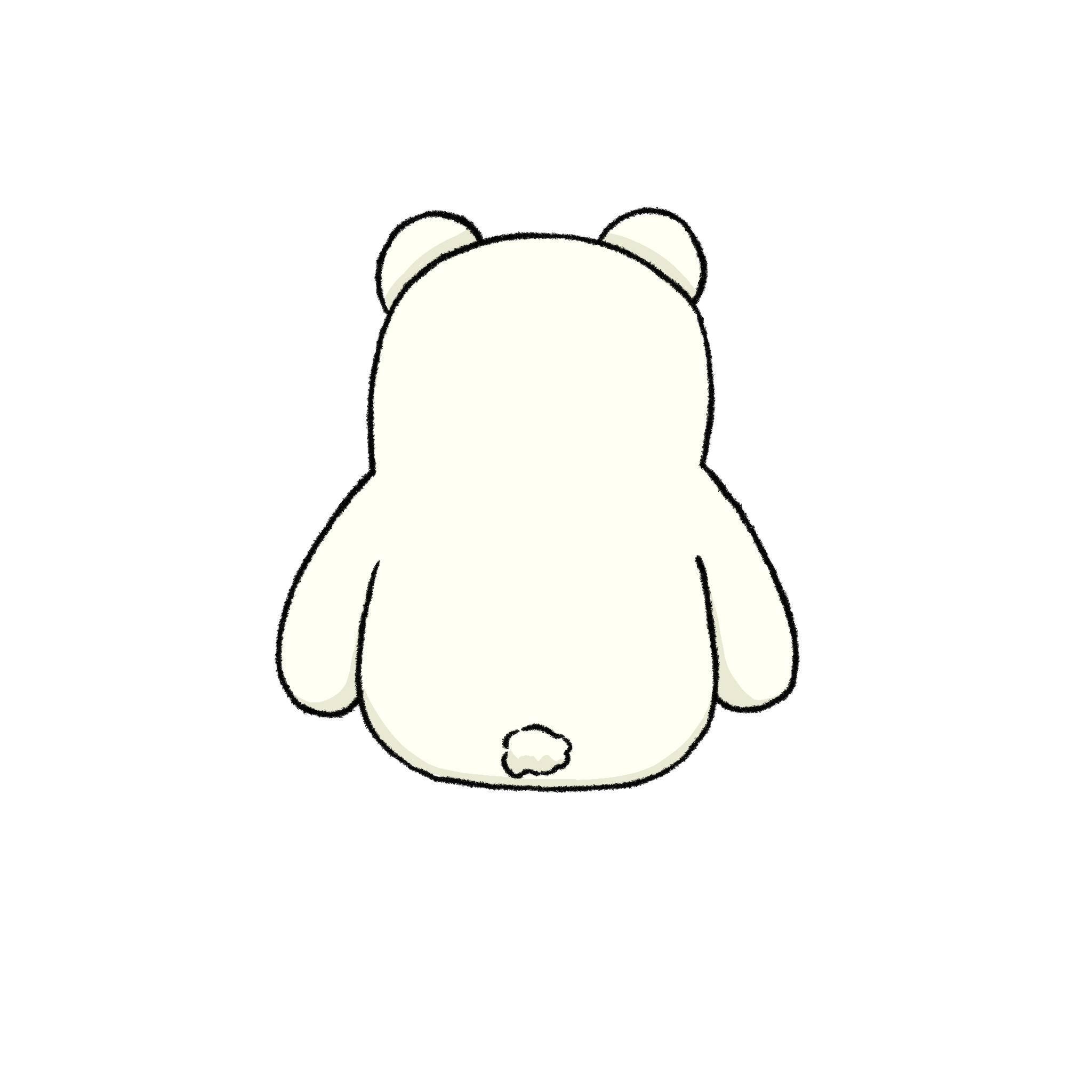 おすわり しろくまくん