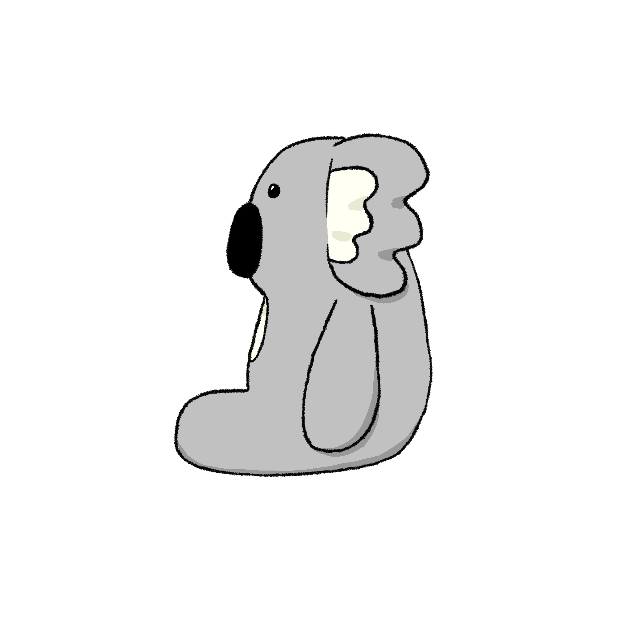 おすわり コアラくん