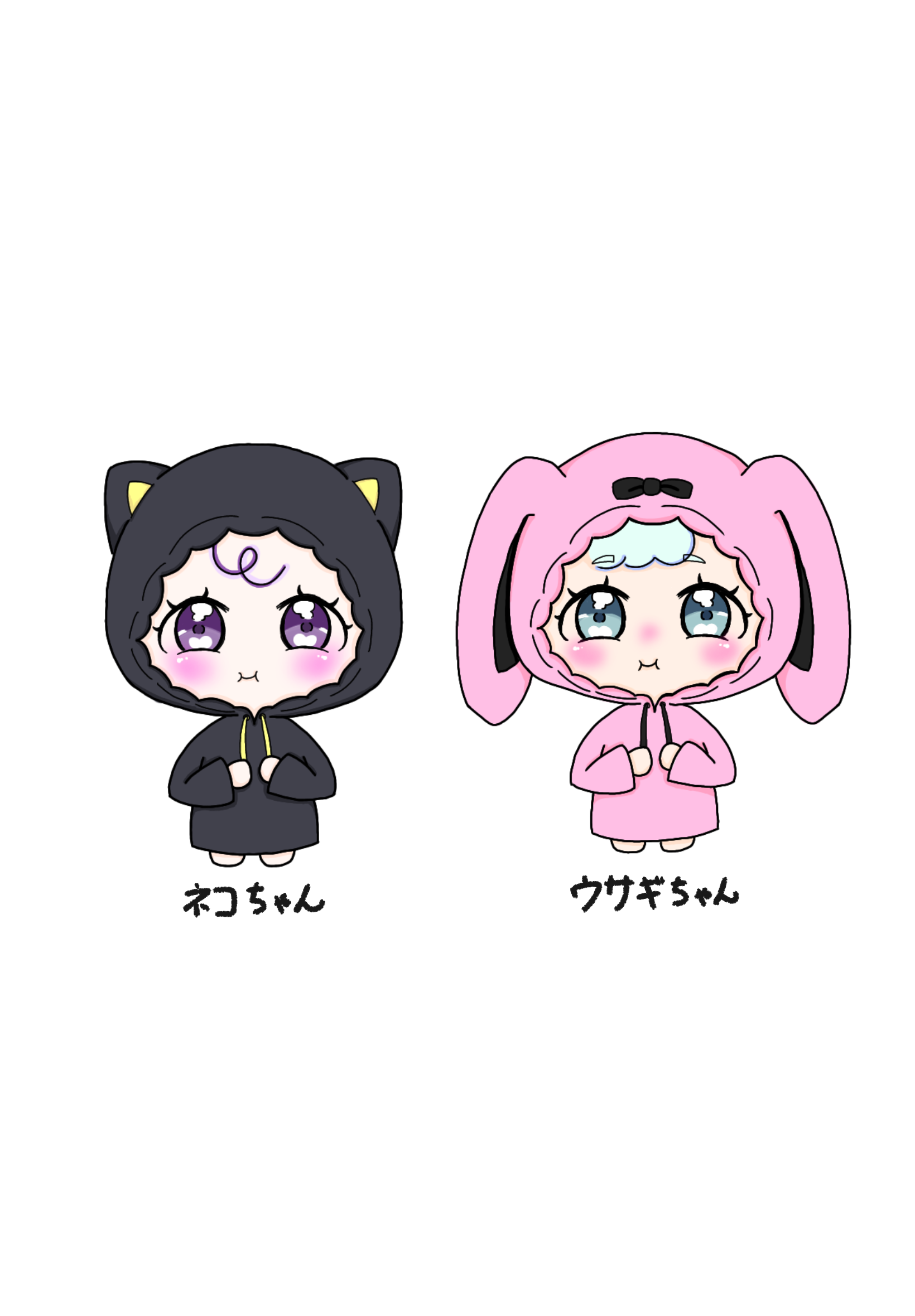 むにゅっとパーカーちゃん