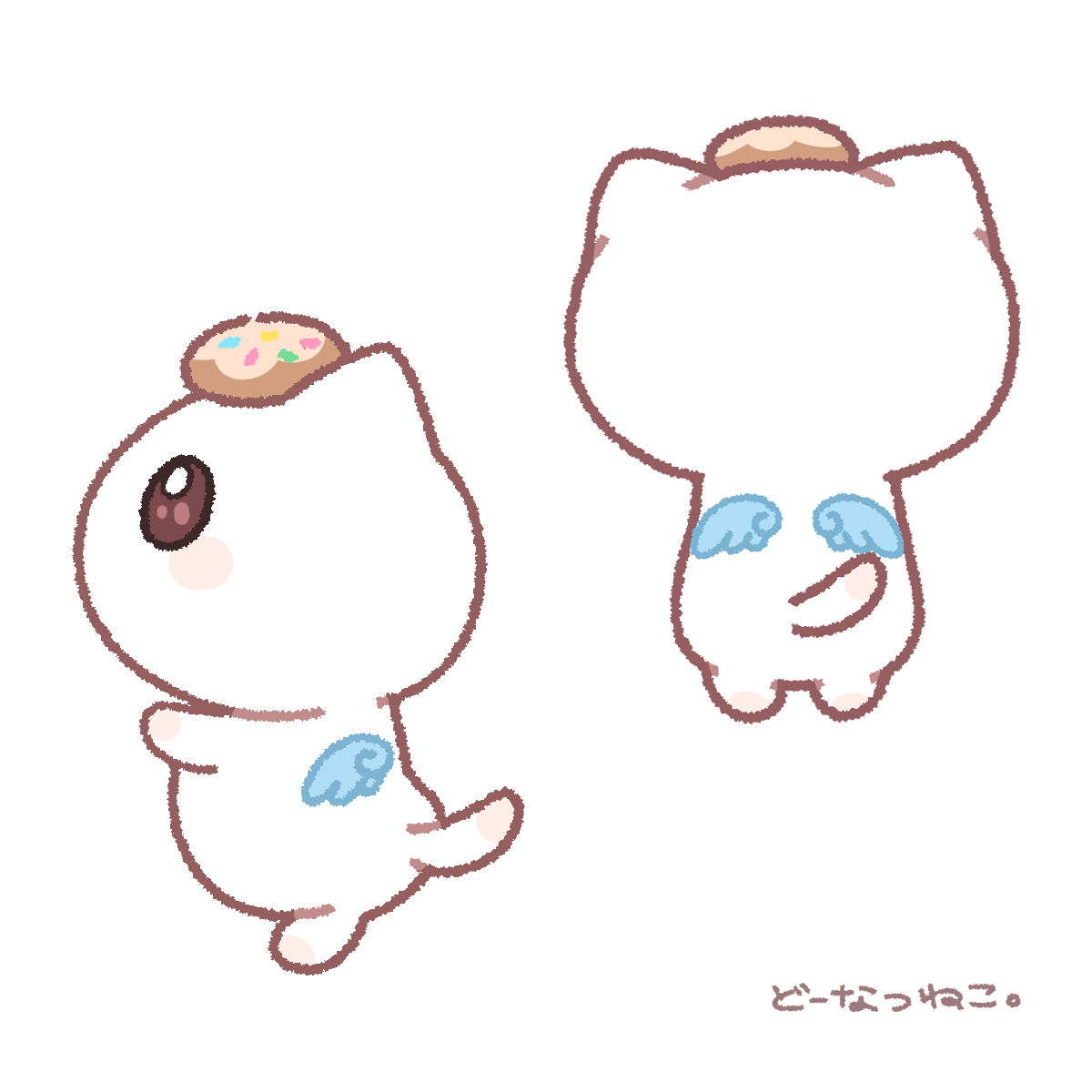 どーなつねこ。