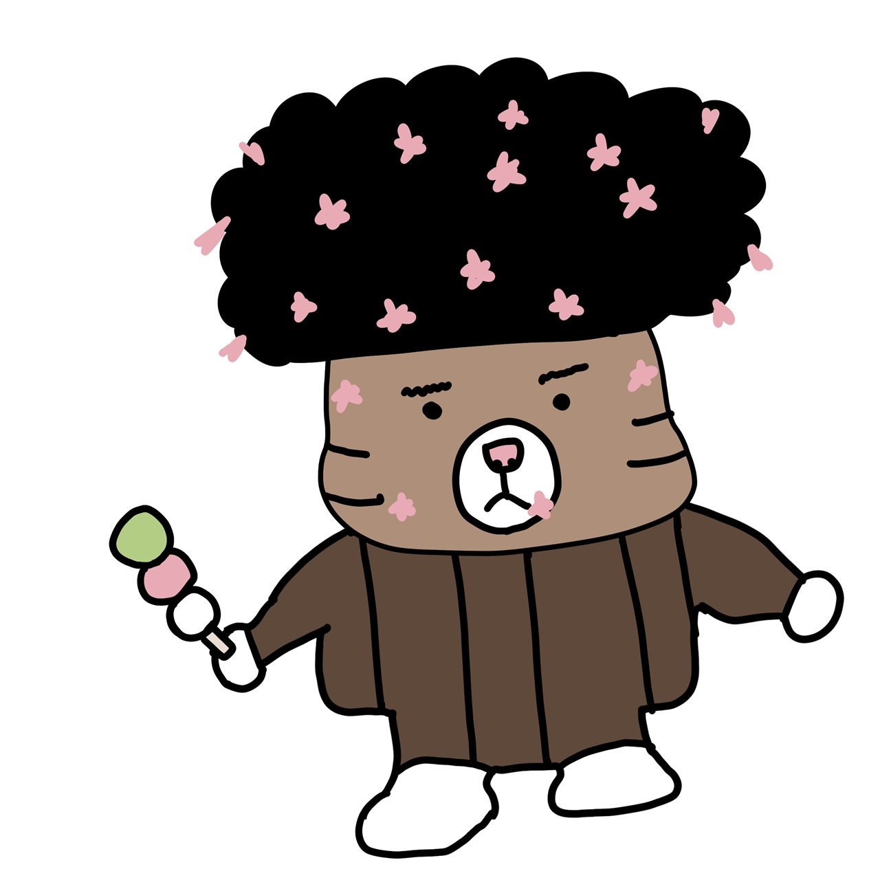 あふろおかっぱとらネコ