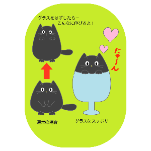 ちびにゃんこ「くろちゃん♡」