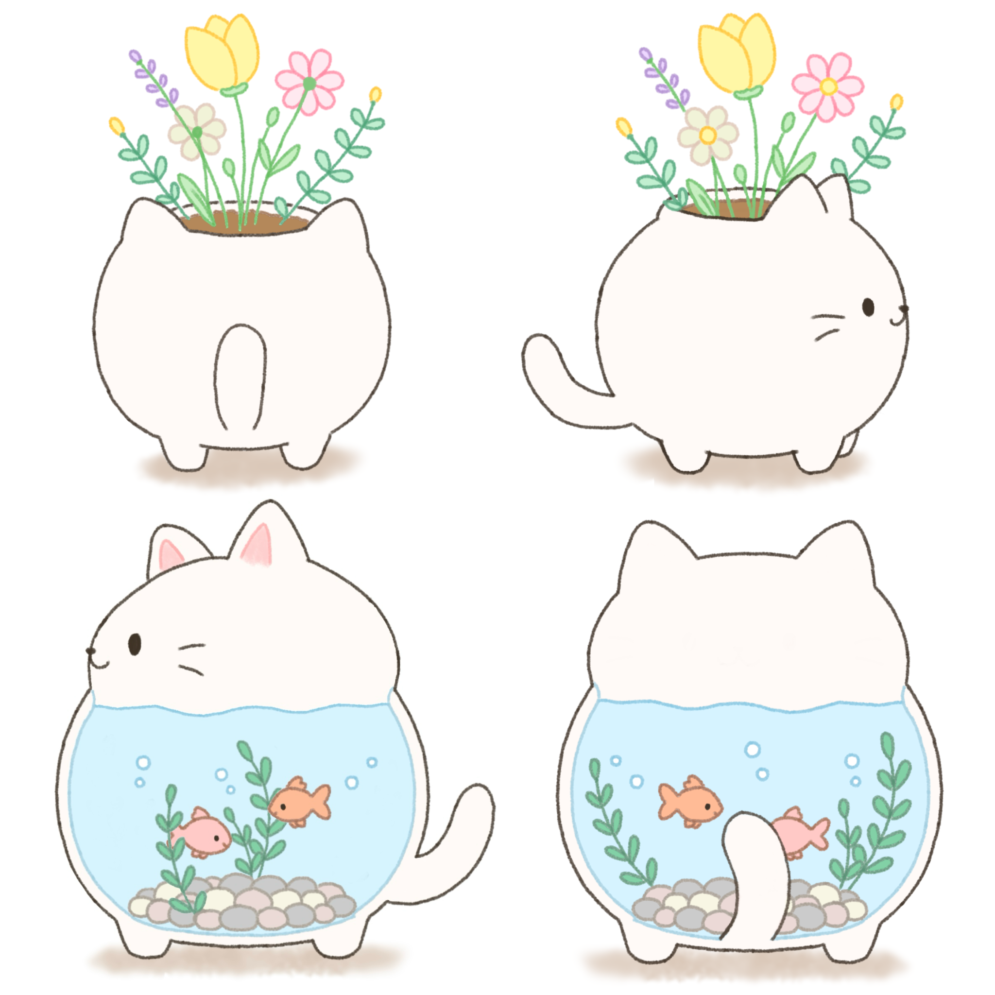 鉢ネコ
