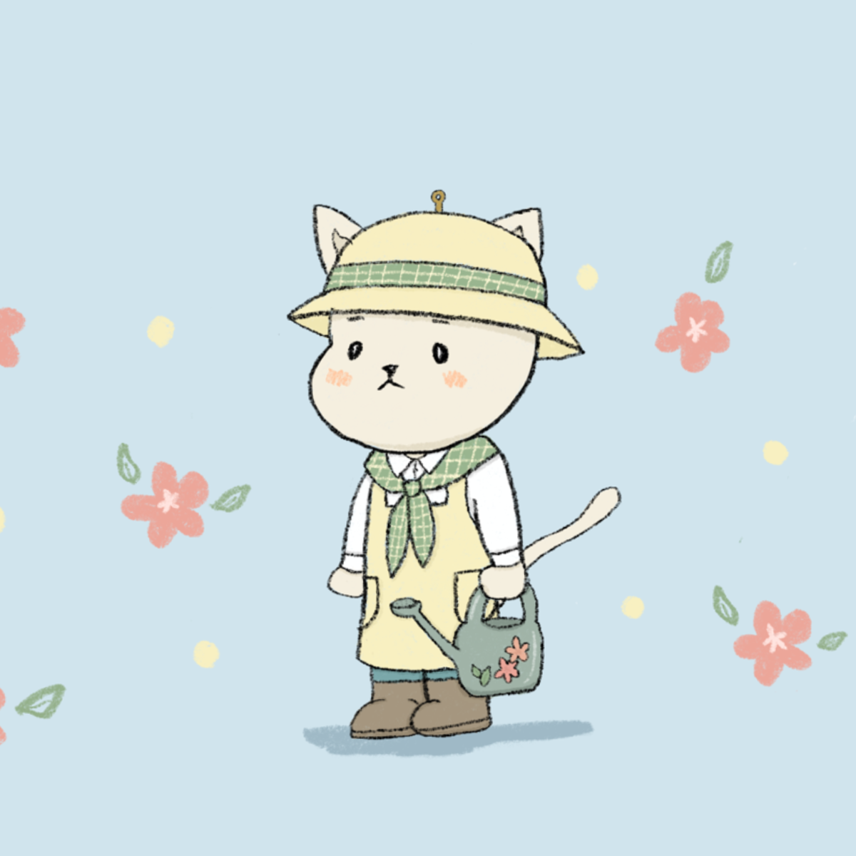 虚無猫のはなちゃん