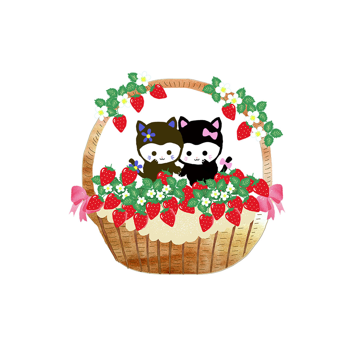ひそひそにゃんこ ブルルとピピ