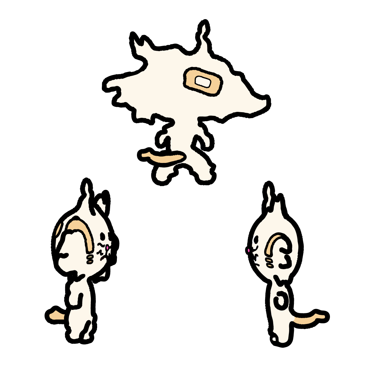 もみくちゃネコ