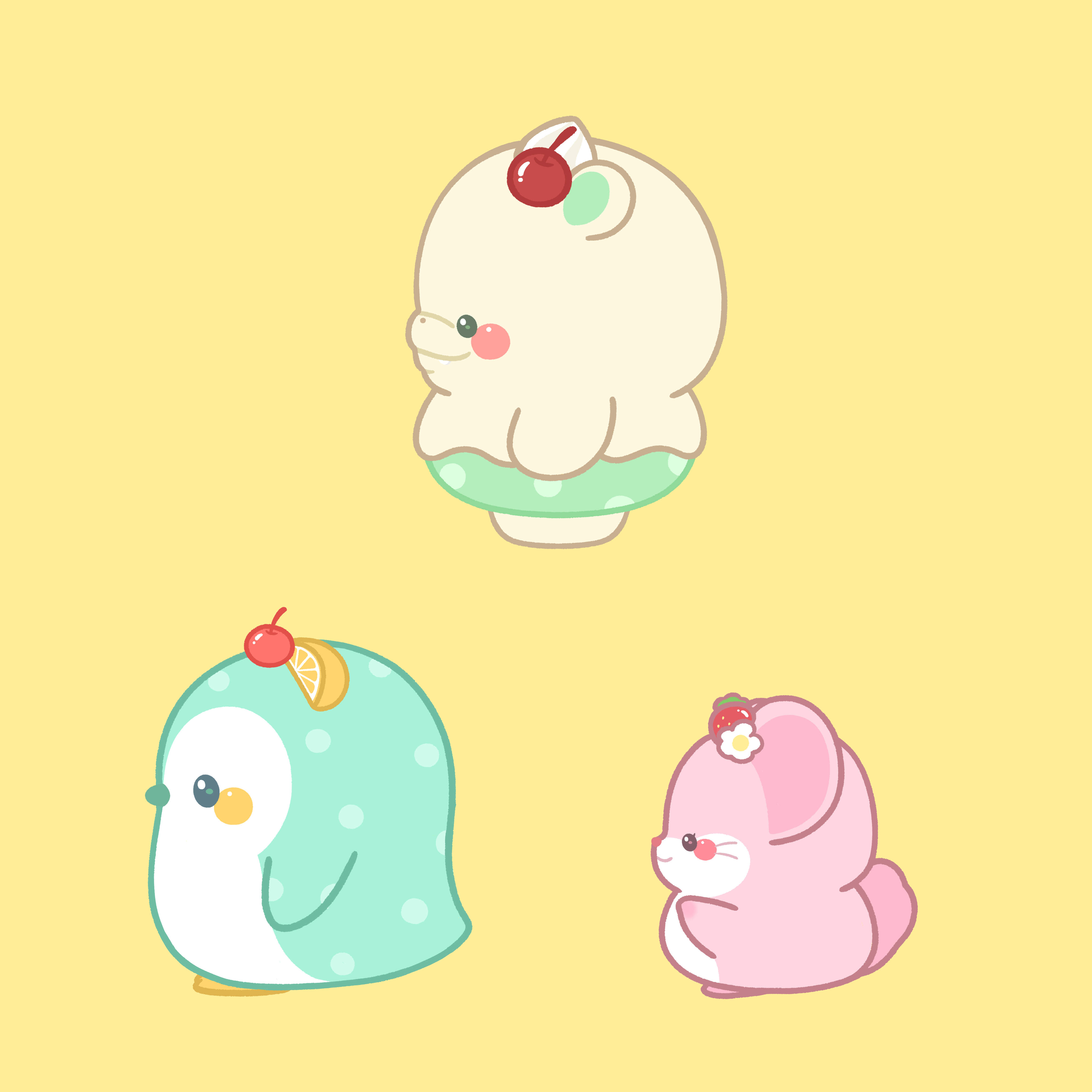 ぽちゃるず。