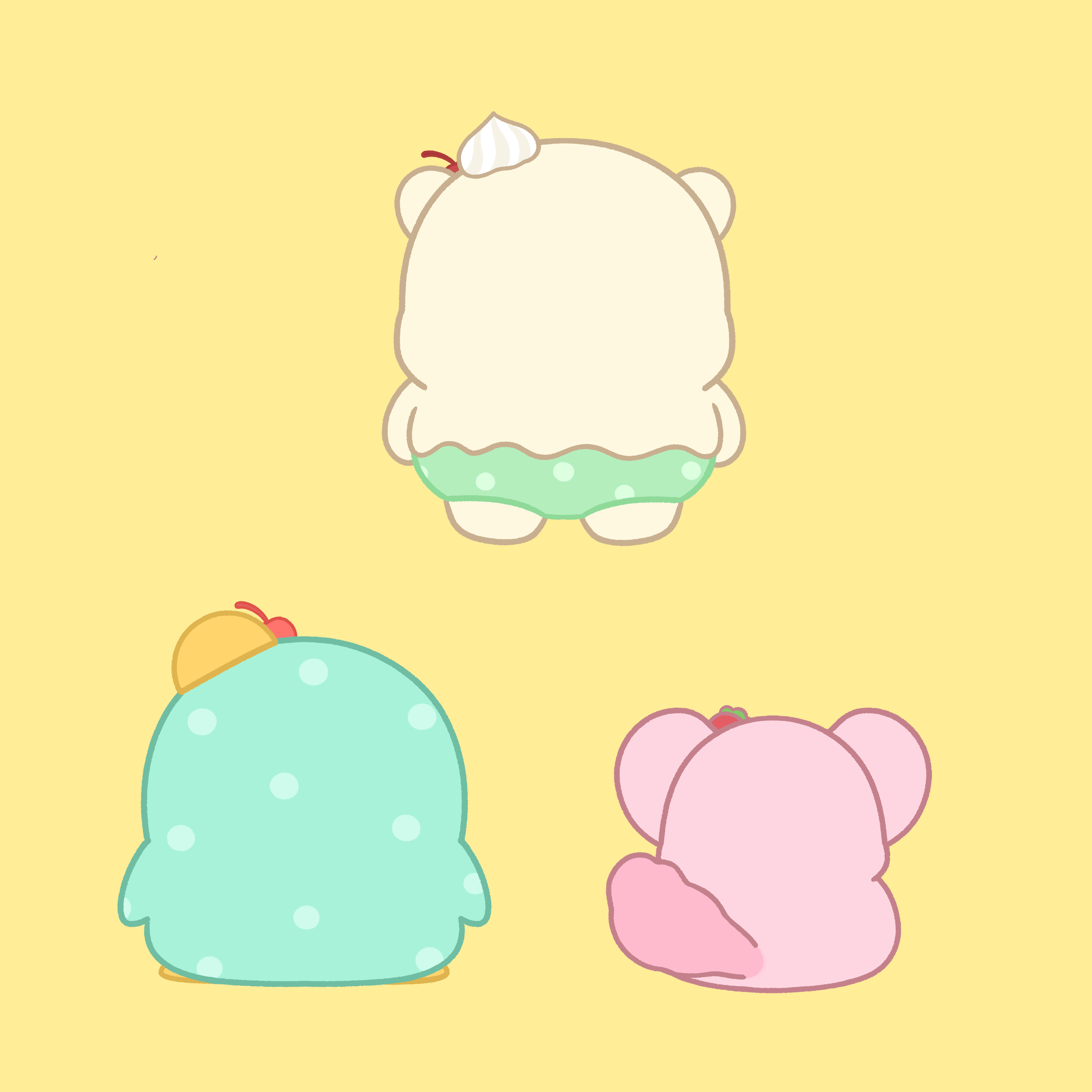 ぽちゃるず。