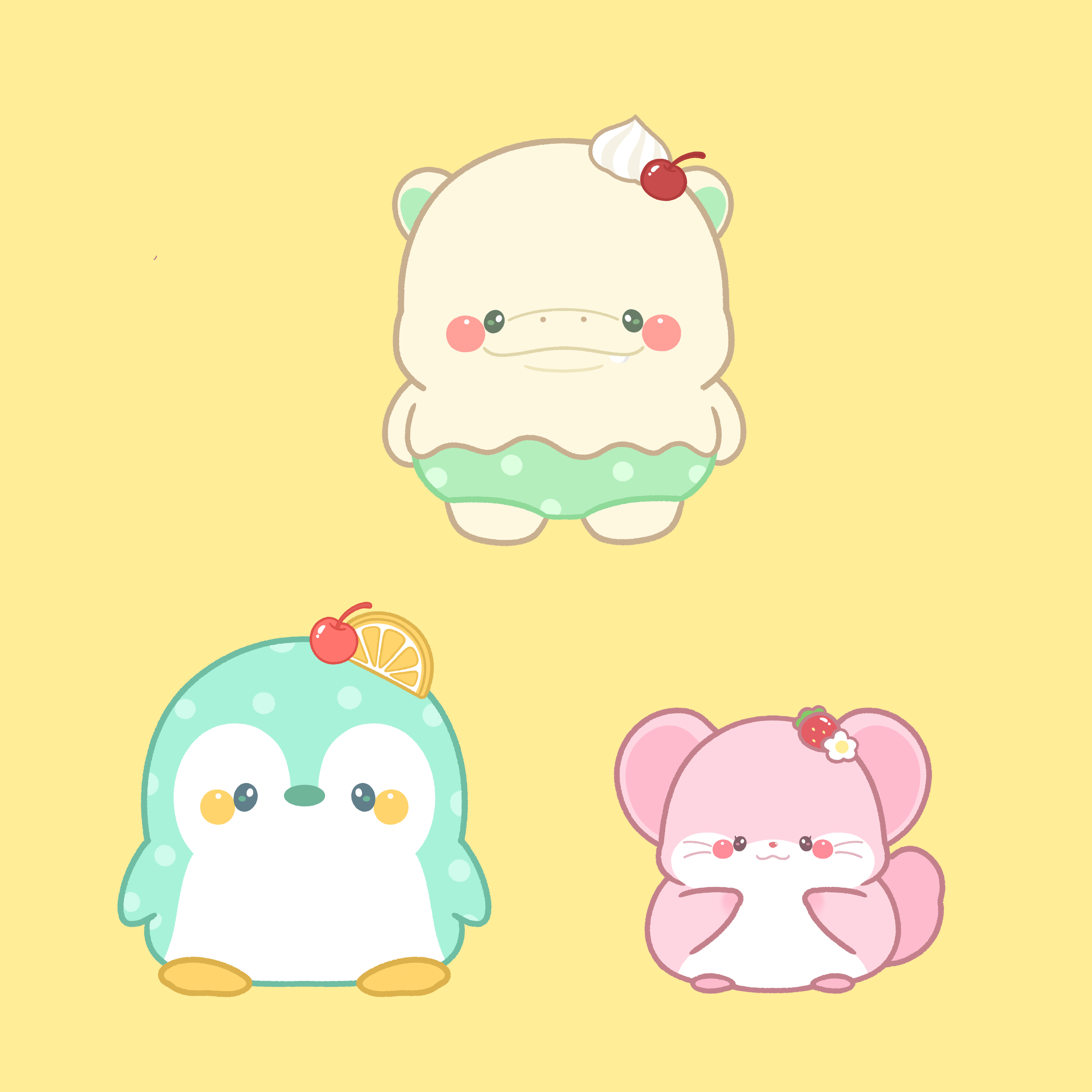 ぽちゃるず。