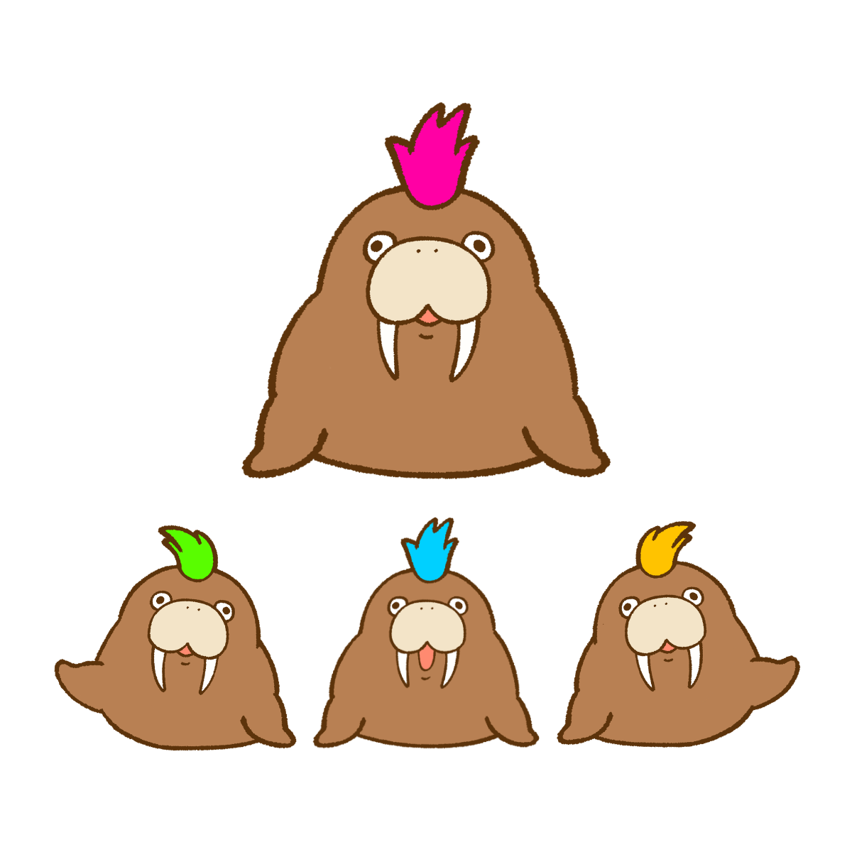 モヒカンセイウチ