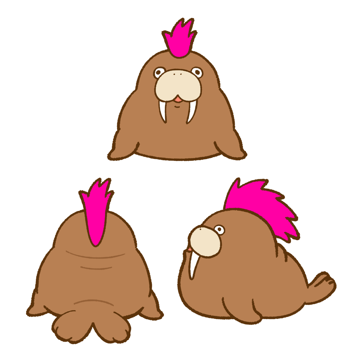 モヒカンセイウチ