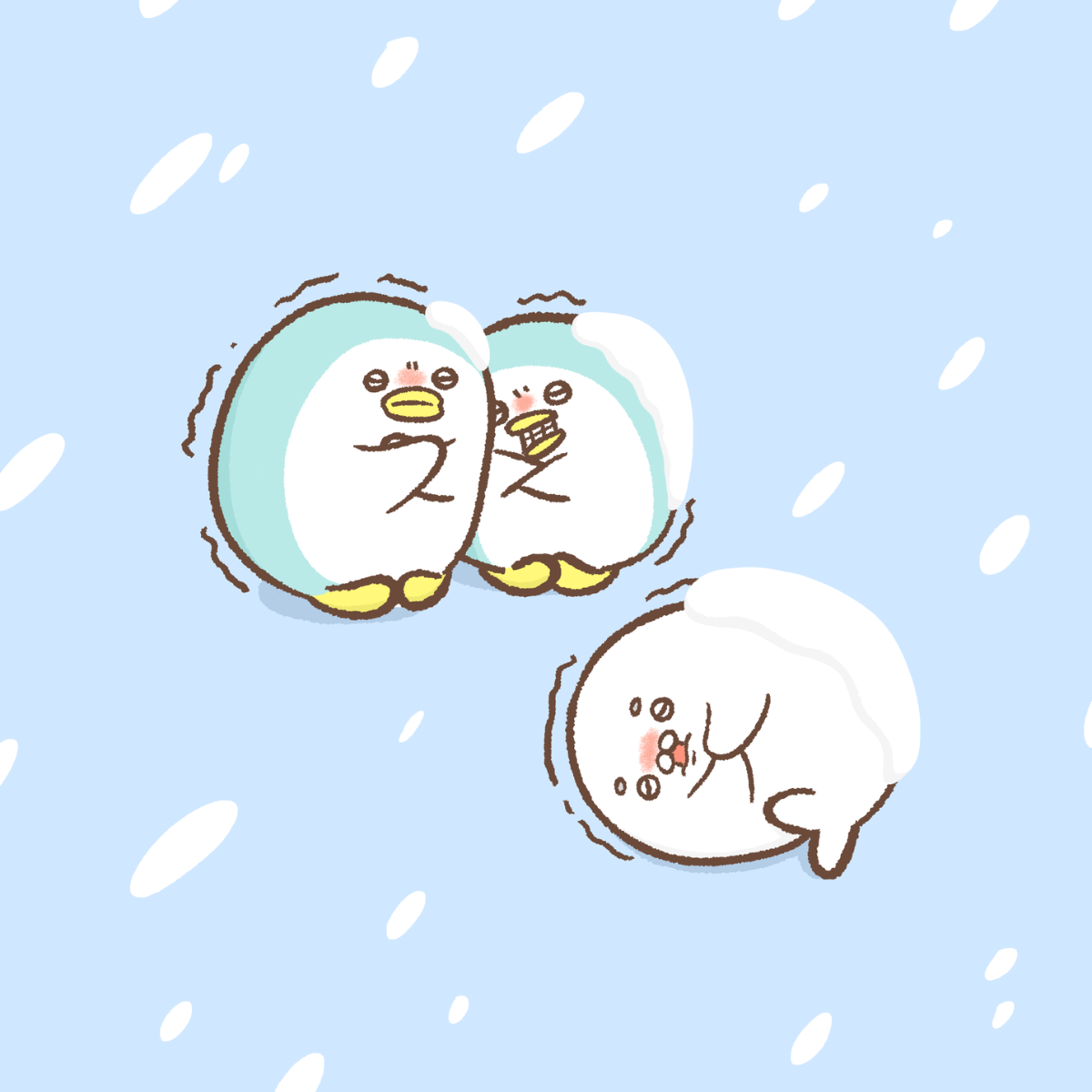 とこなつアザラシ＆とこなつペンギン