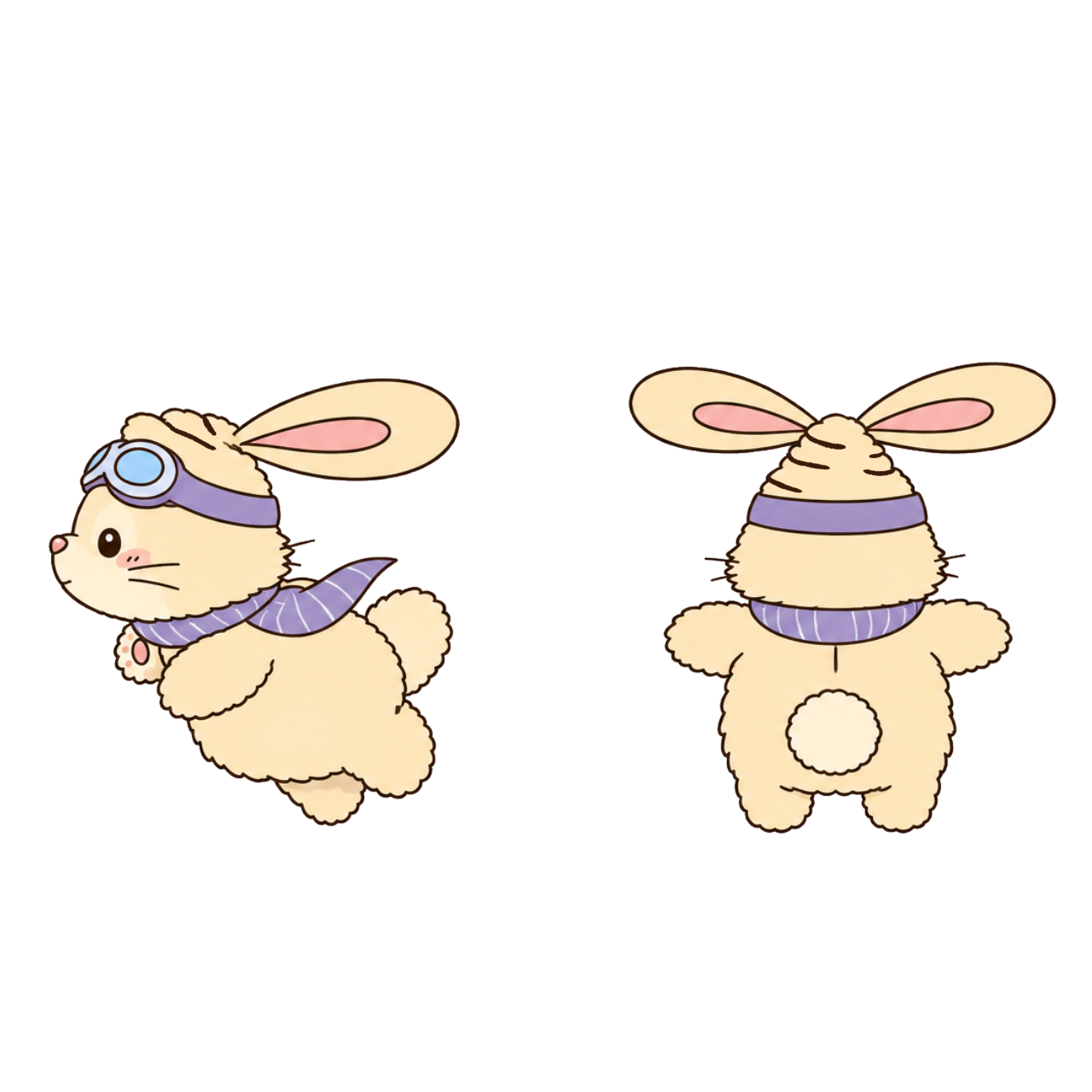 プロペラうさぎまで