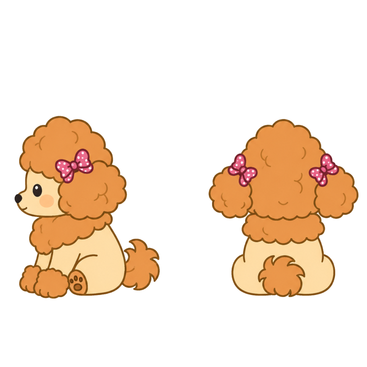 トリミング失敗だワン