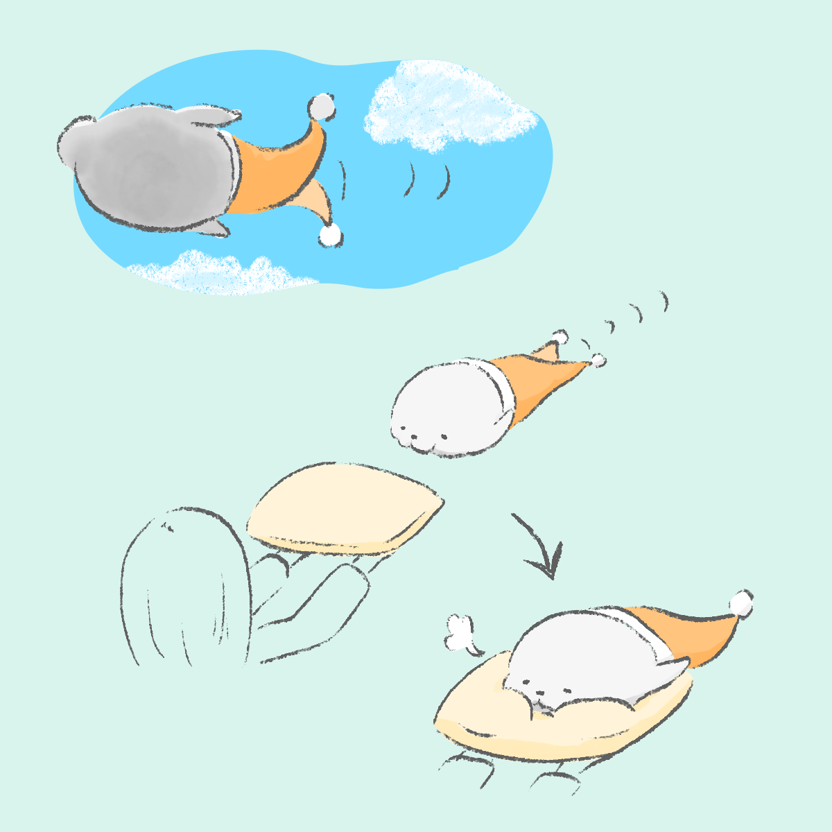 ぬくみあざらし