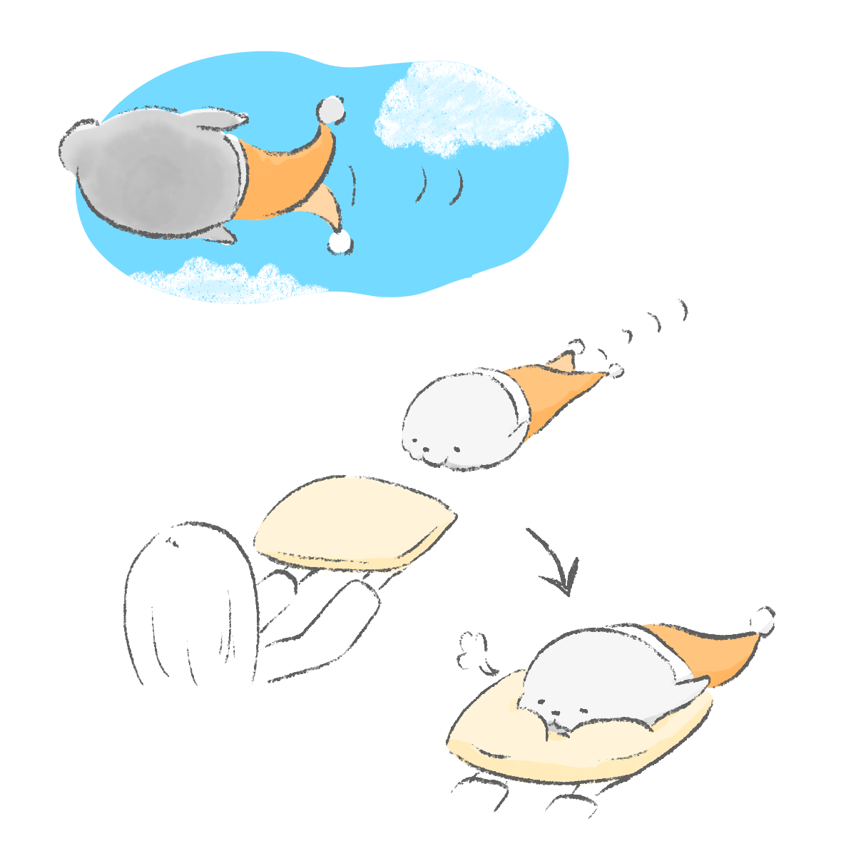 ぬくみあざらし