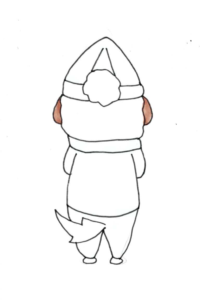 もふもふ犬