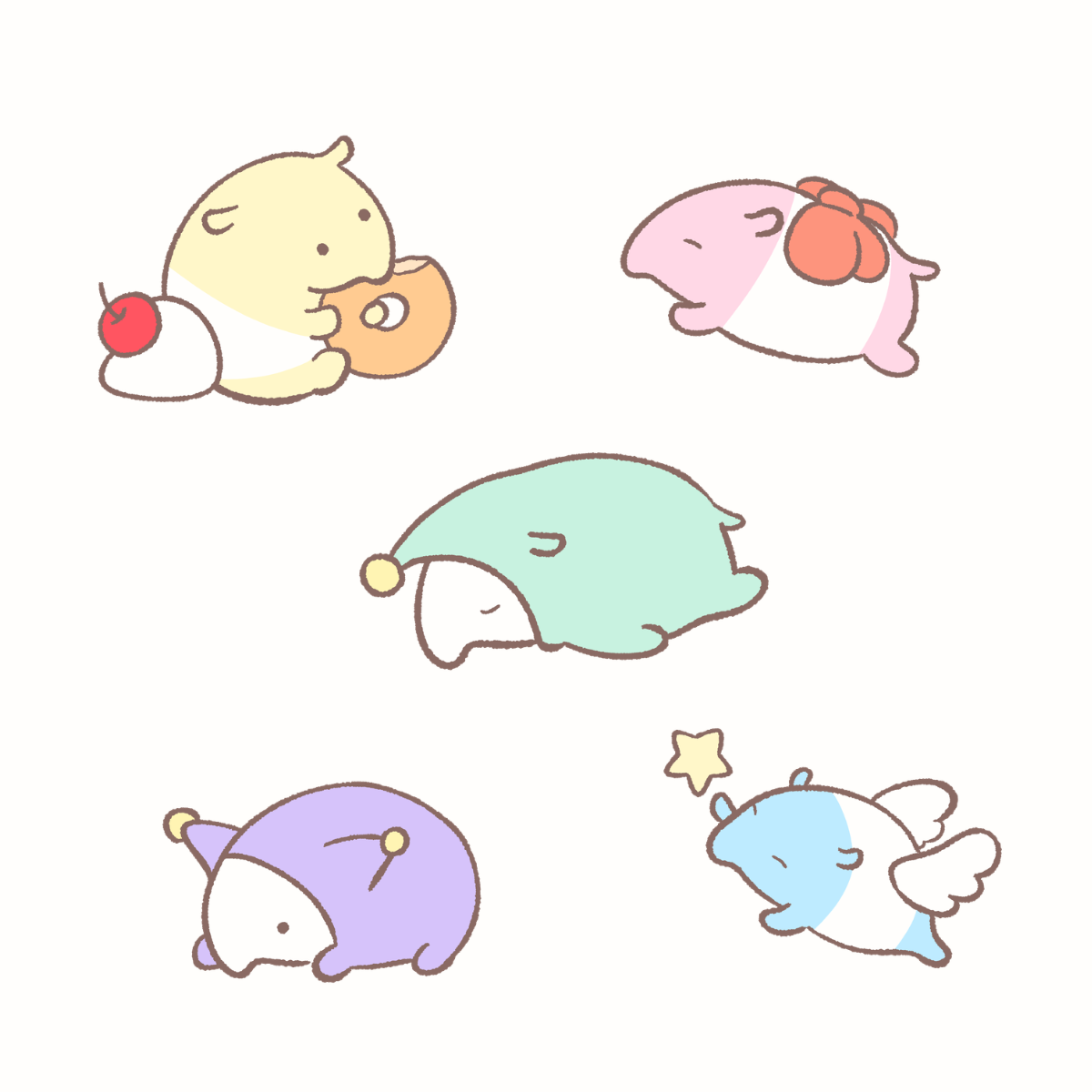 夢をとどけるバク