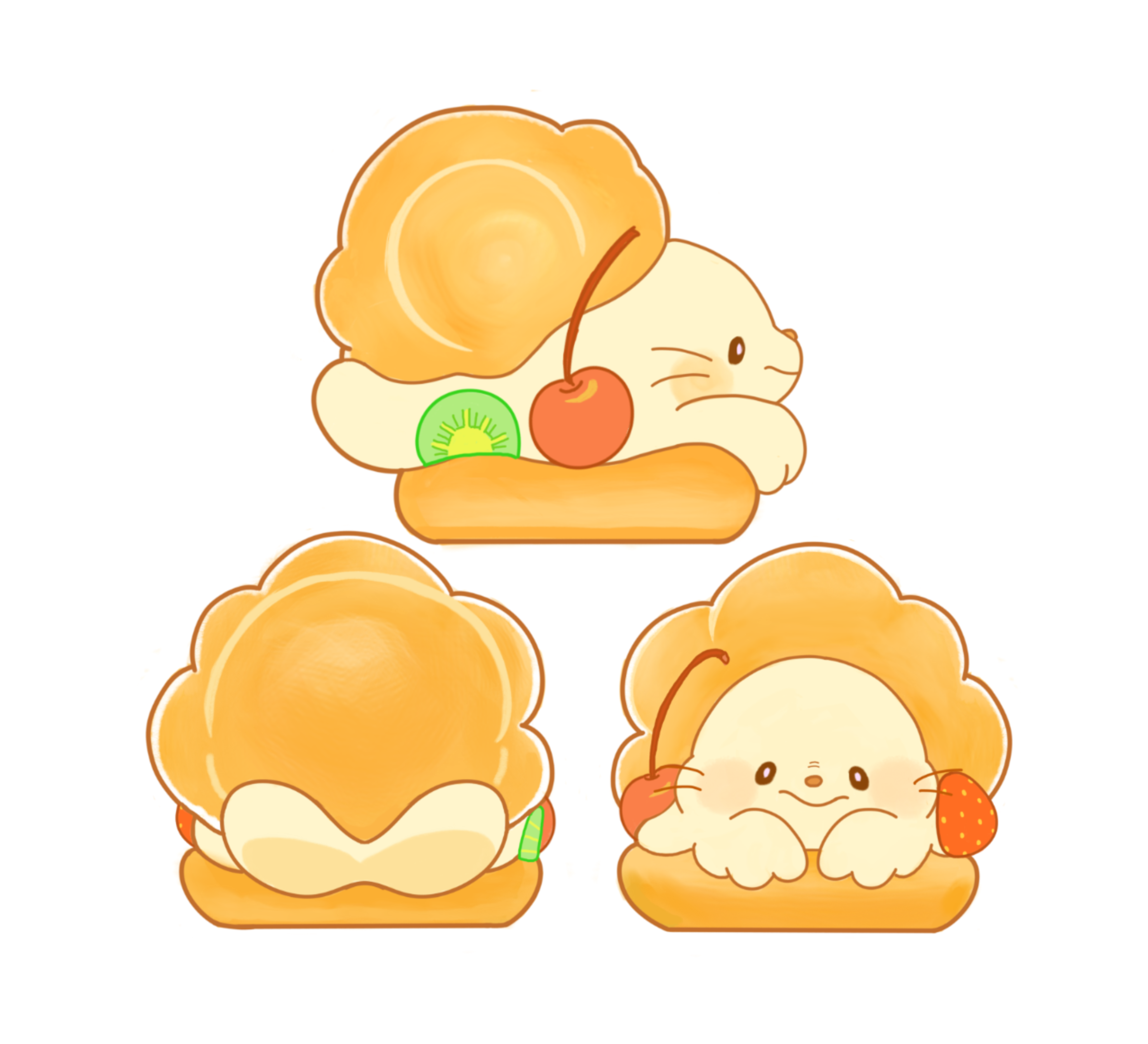 ふわふわクリーム あざらシュー