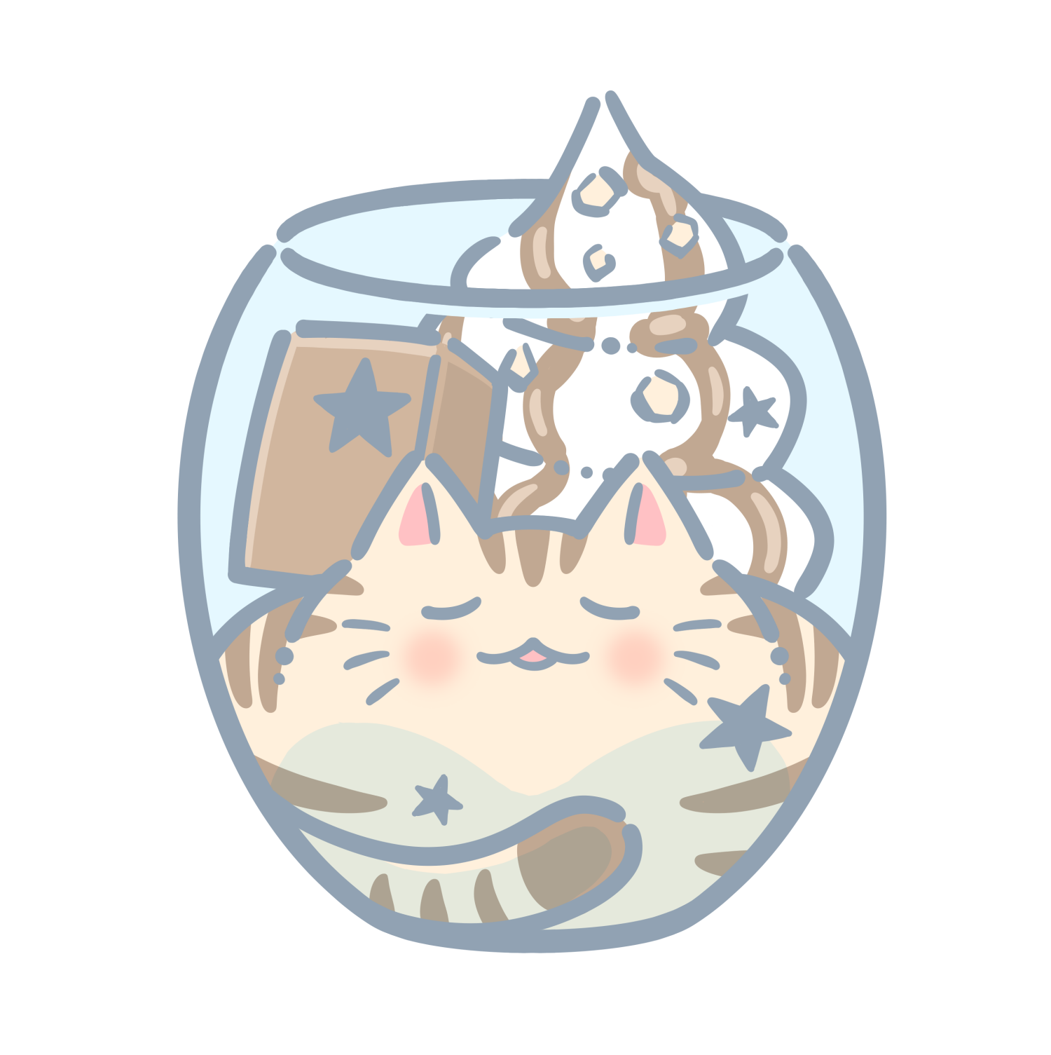 液体ねこパフェ