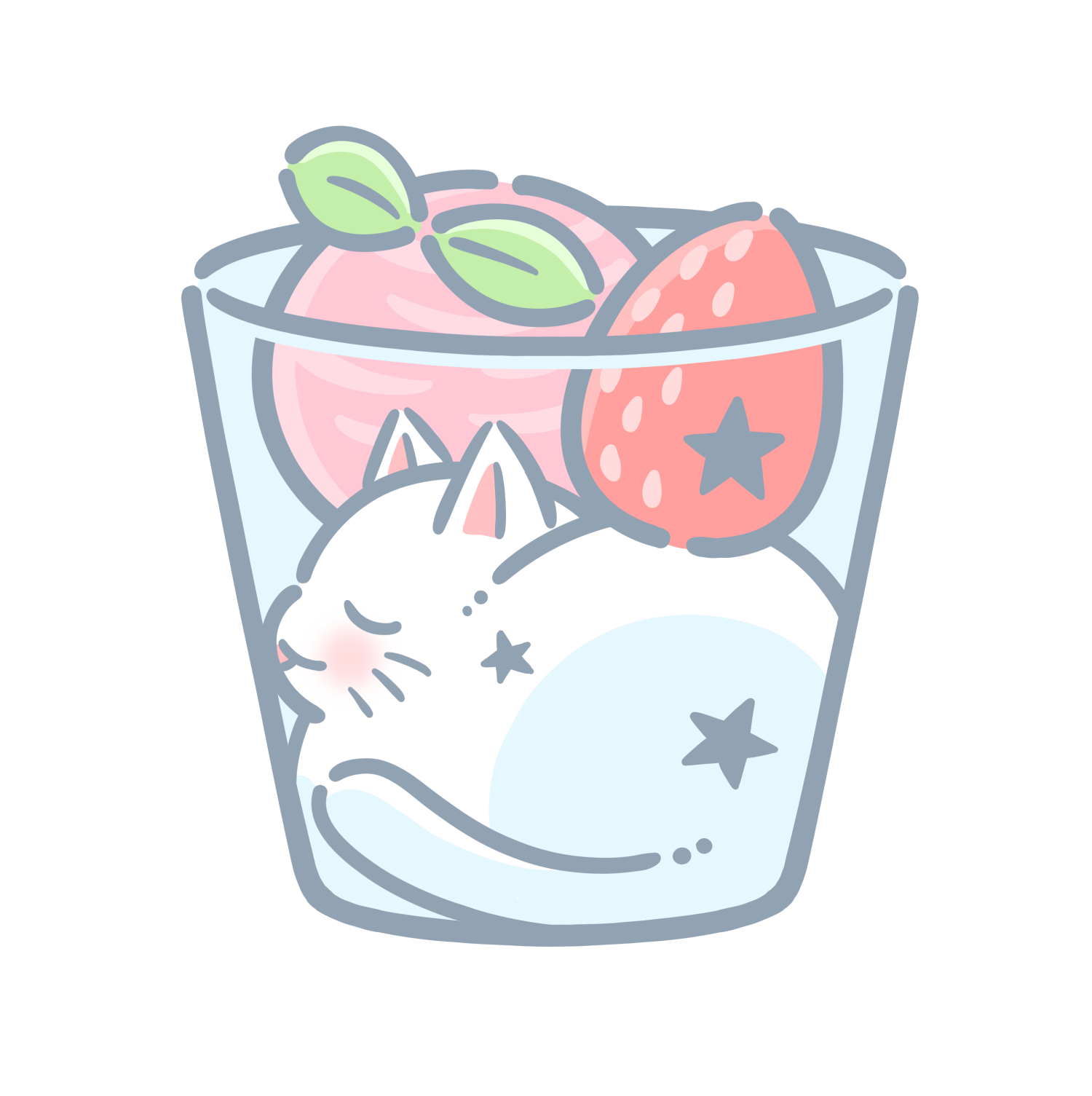 液体ねこパフェ