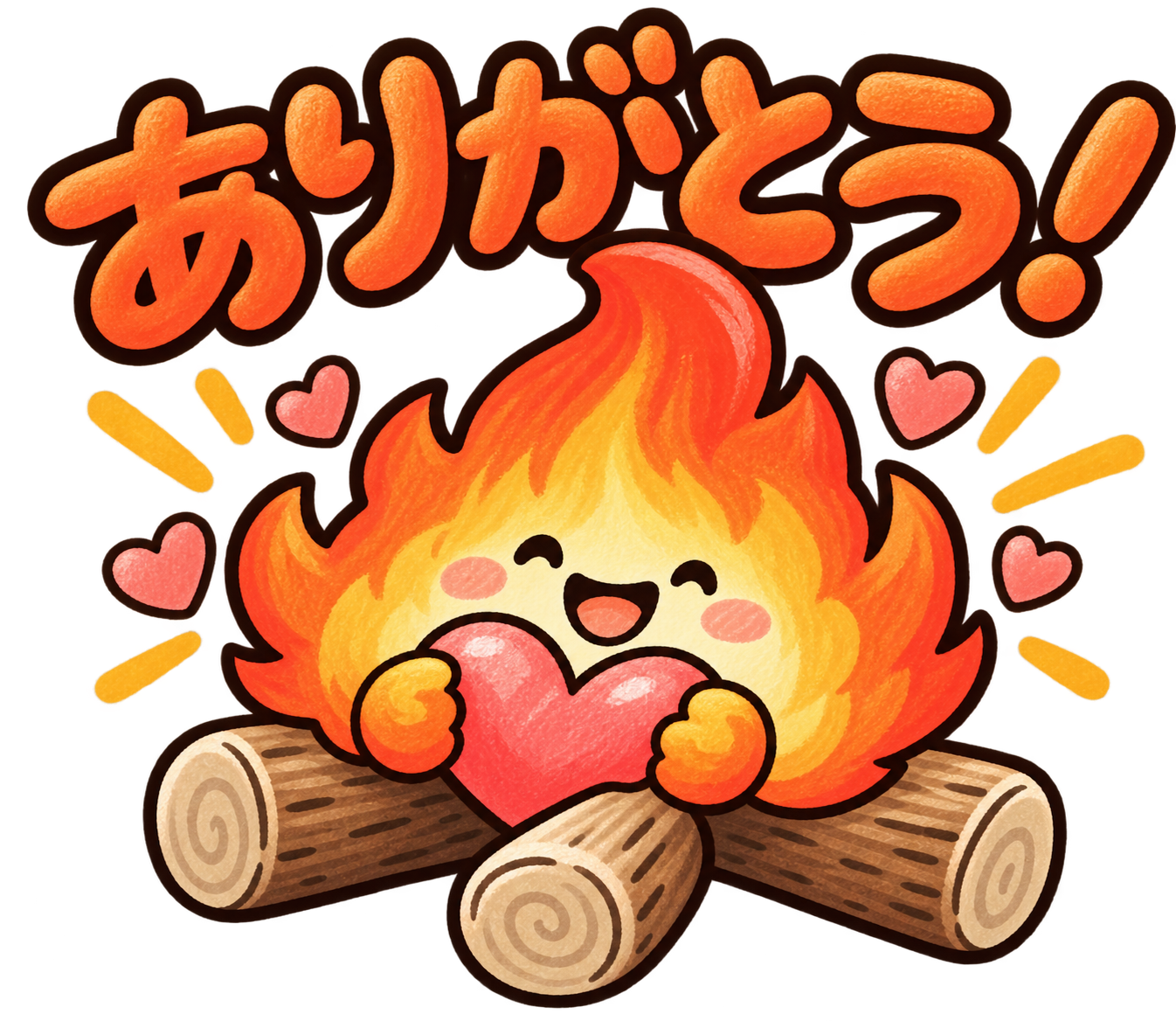 焚き火のタッキー