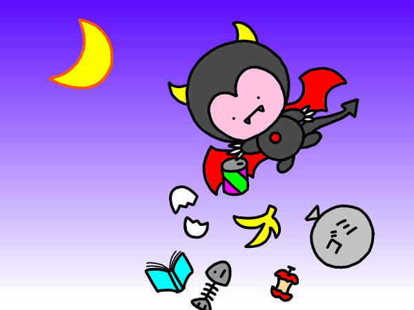 エンジェル雪だるま& デビル雪だるま