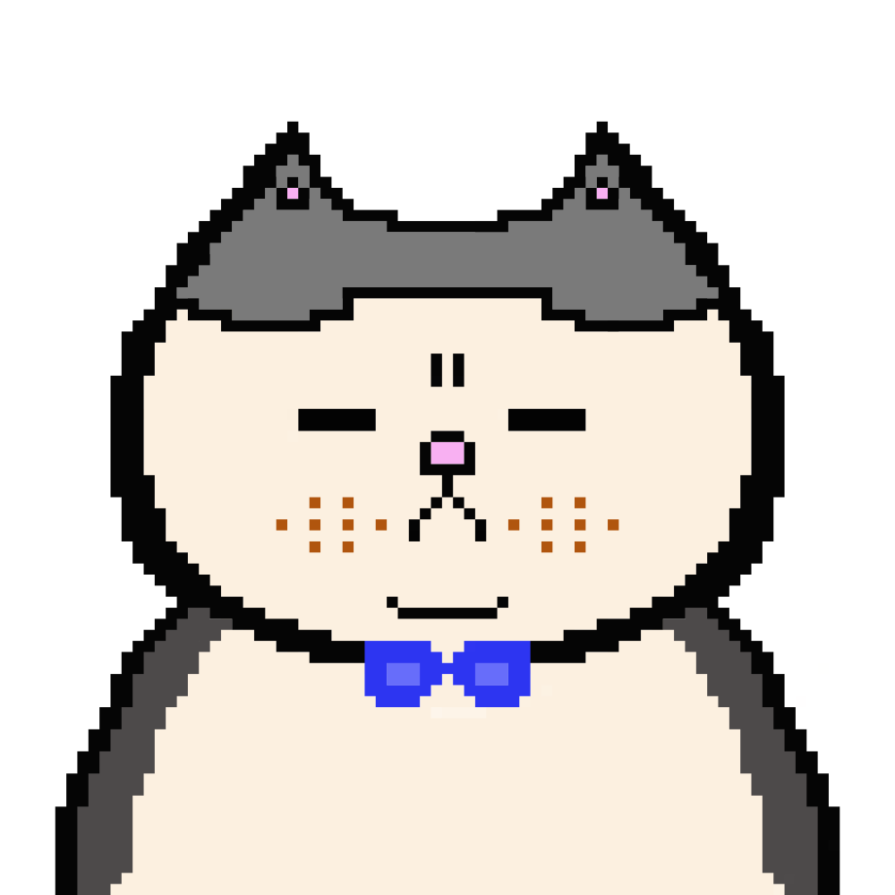 ぽっちゃりなネコ