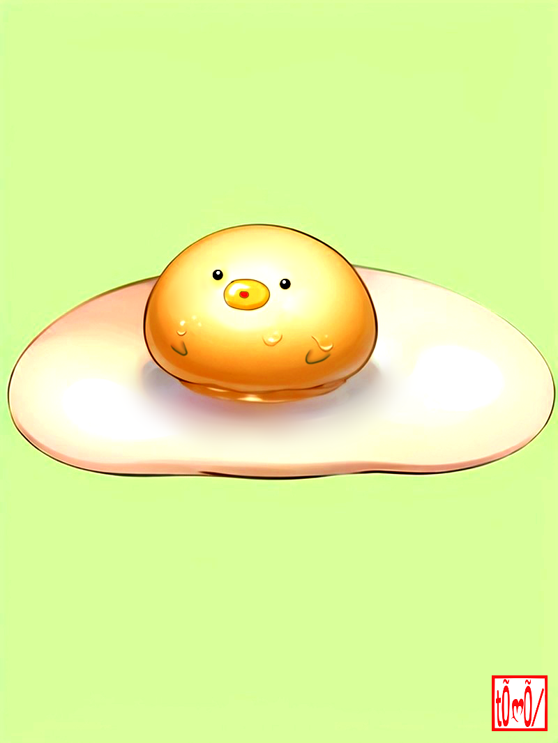 フライドエッグ（fried egg）