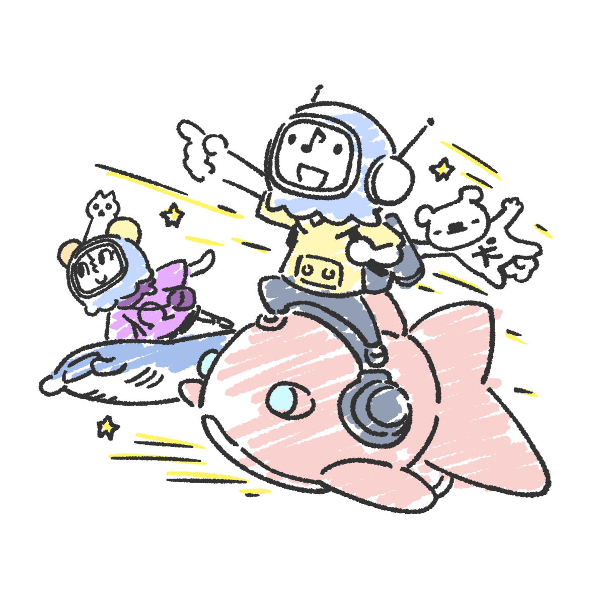 ウツーくんとよつきちゃん