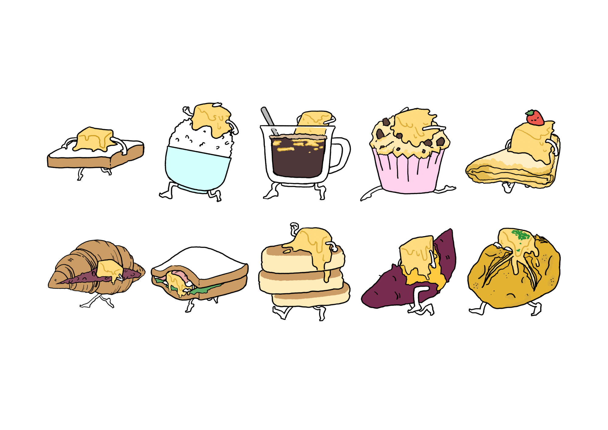 ちこくバター