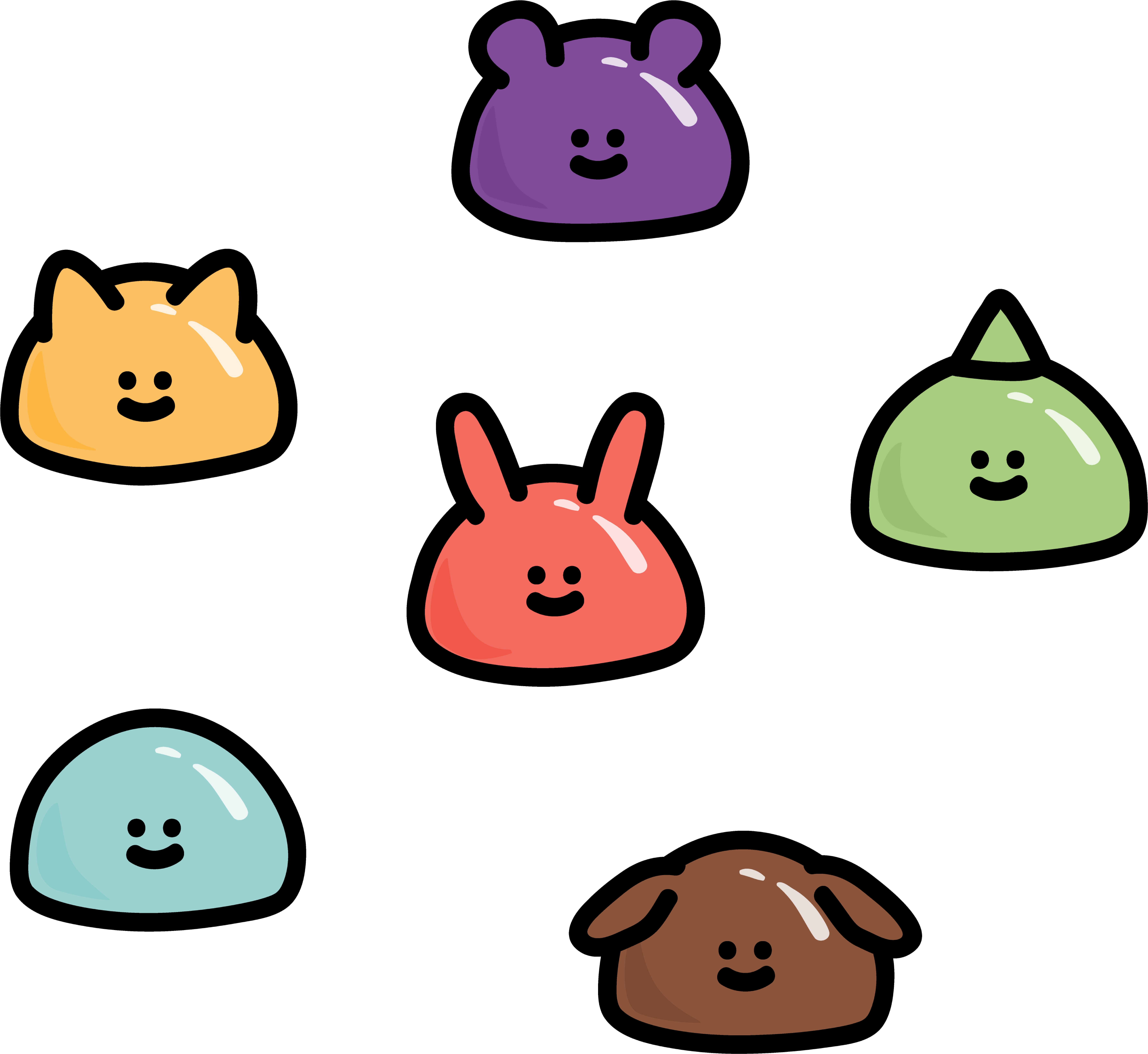 ぷにぷに生き物ぐみーず
