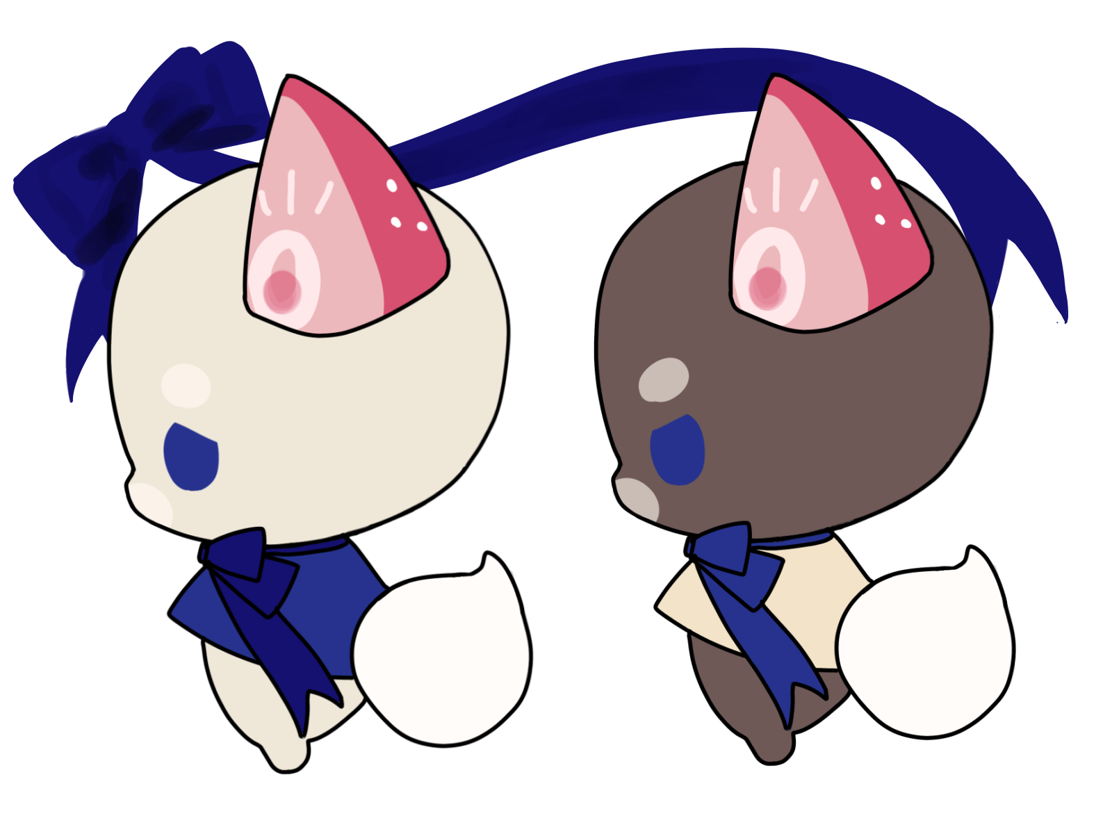 ホイップとチョコ