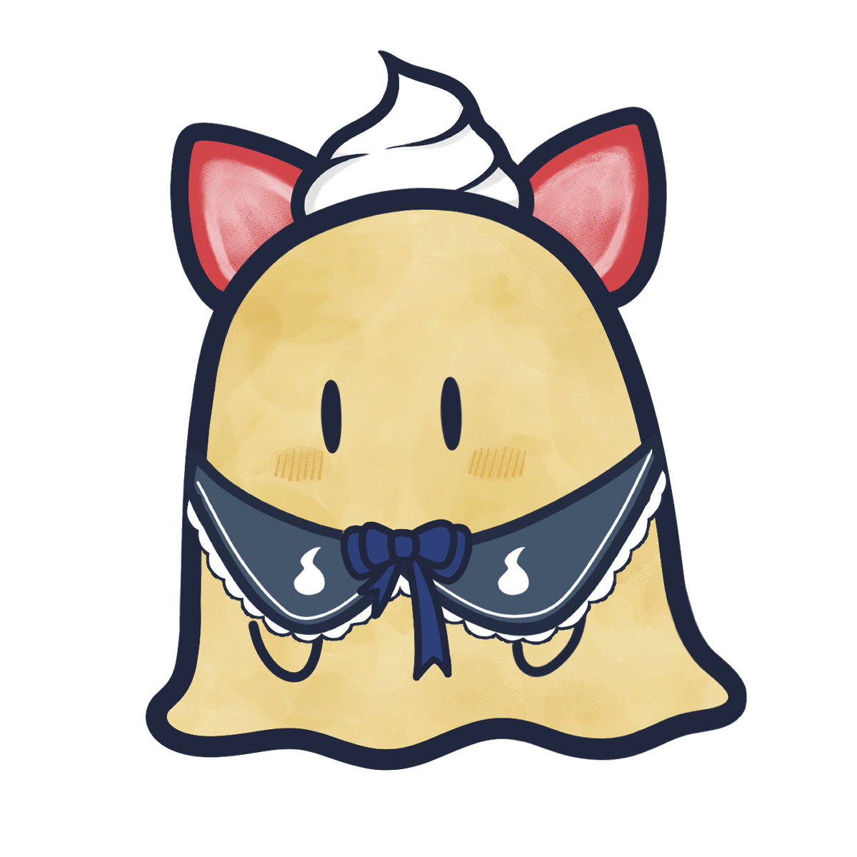 おばけクレープ