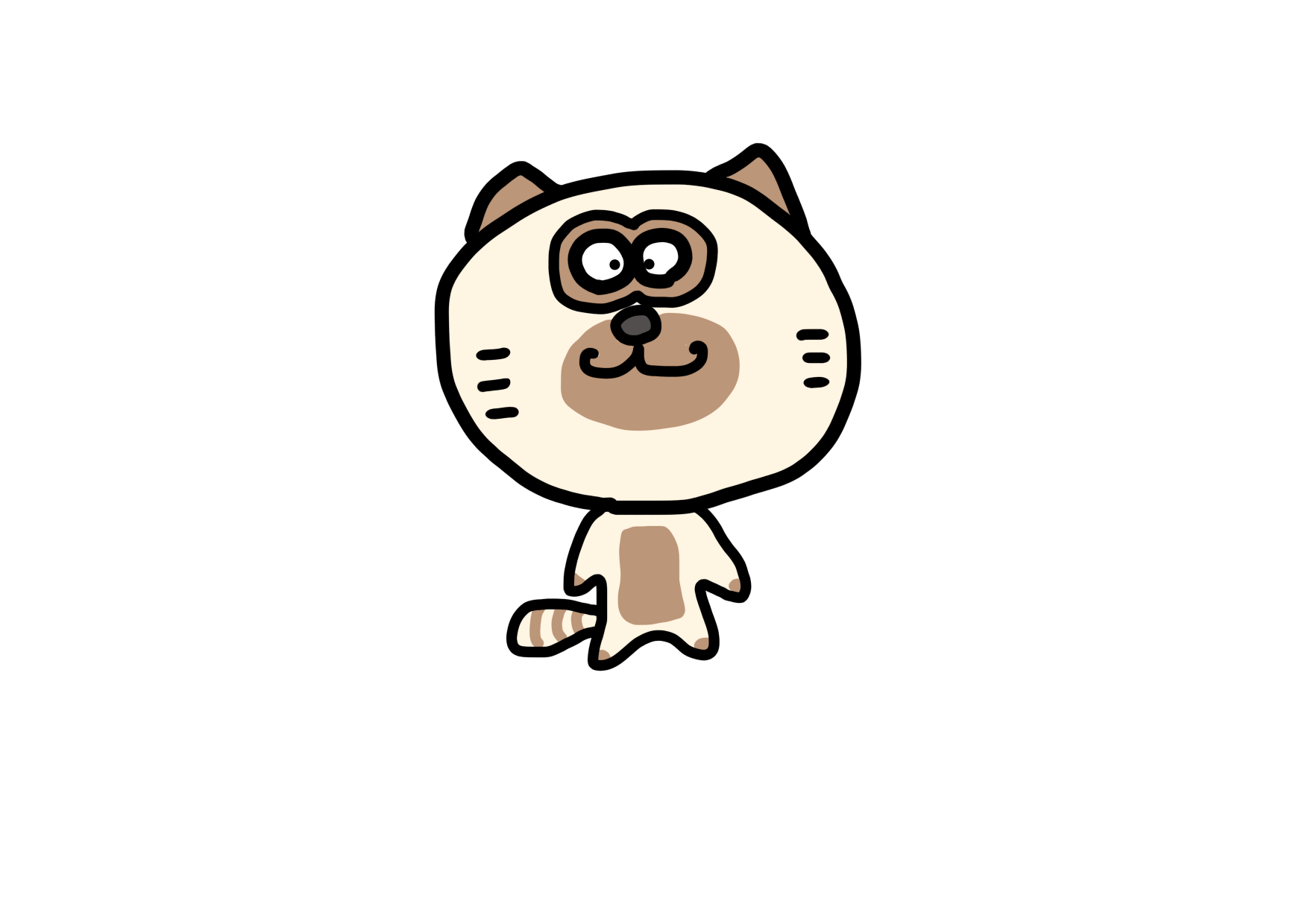 白タヌキのタヌー