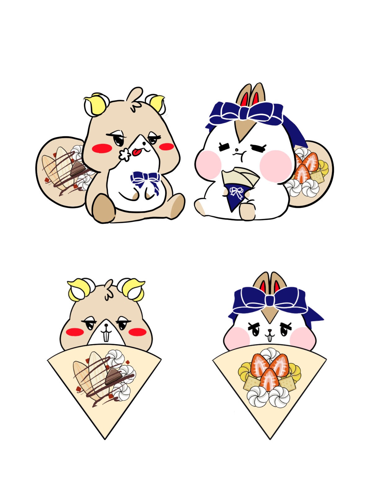 クレープちゃんず