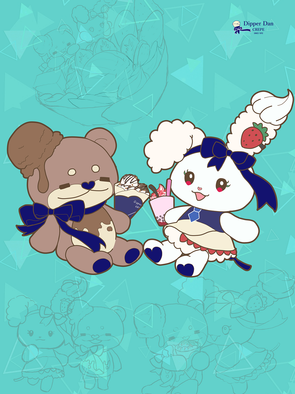 チョコ&ホイップ