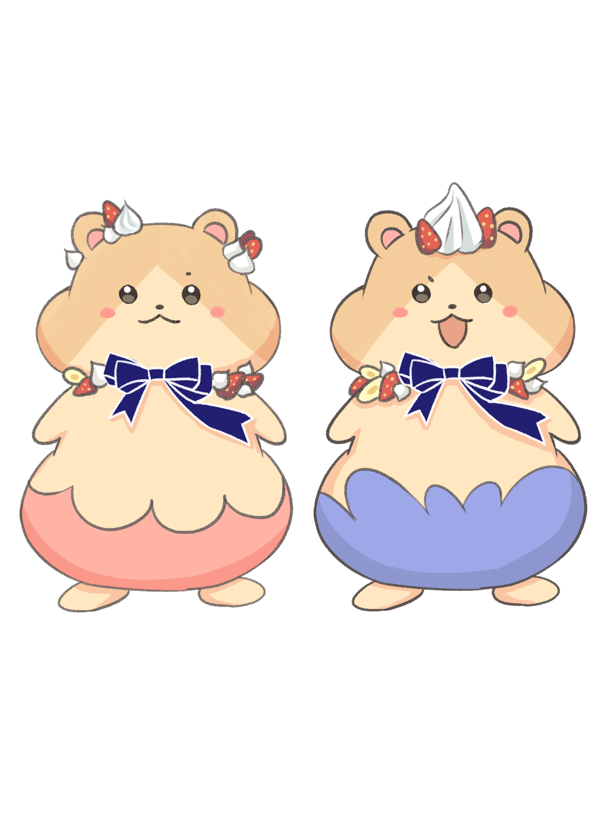 るり（左）あん（右）