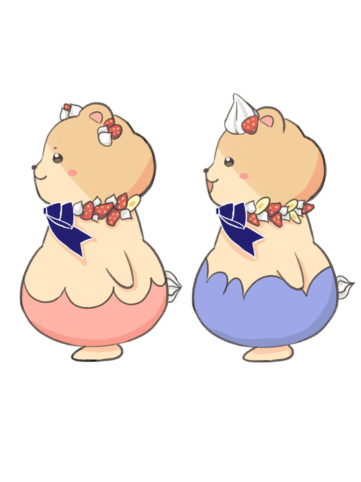 るり（左）あん（右）