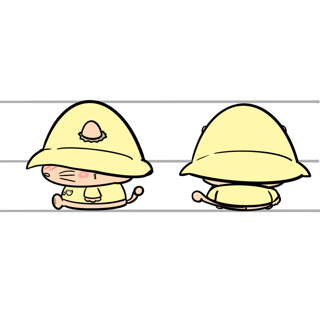 シャイにゃんこ