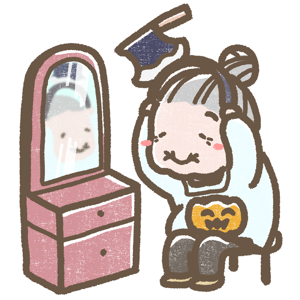 全力ハロウィンおばあちゃん