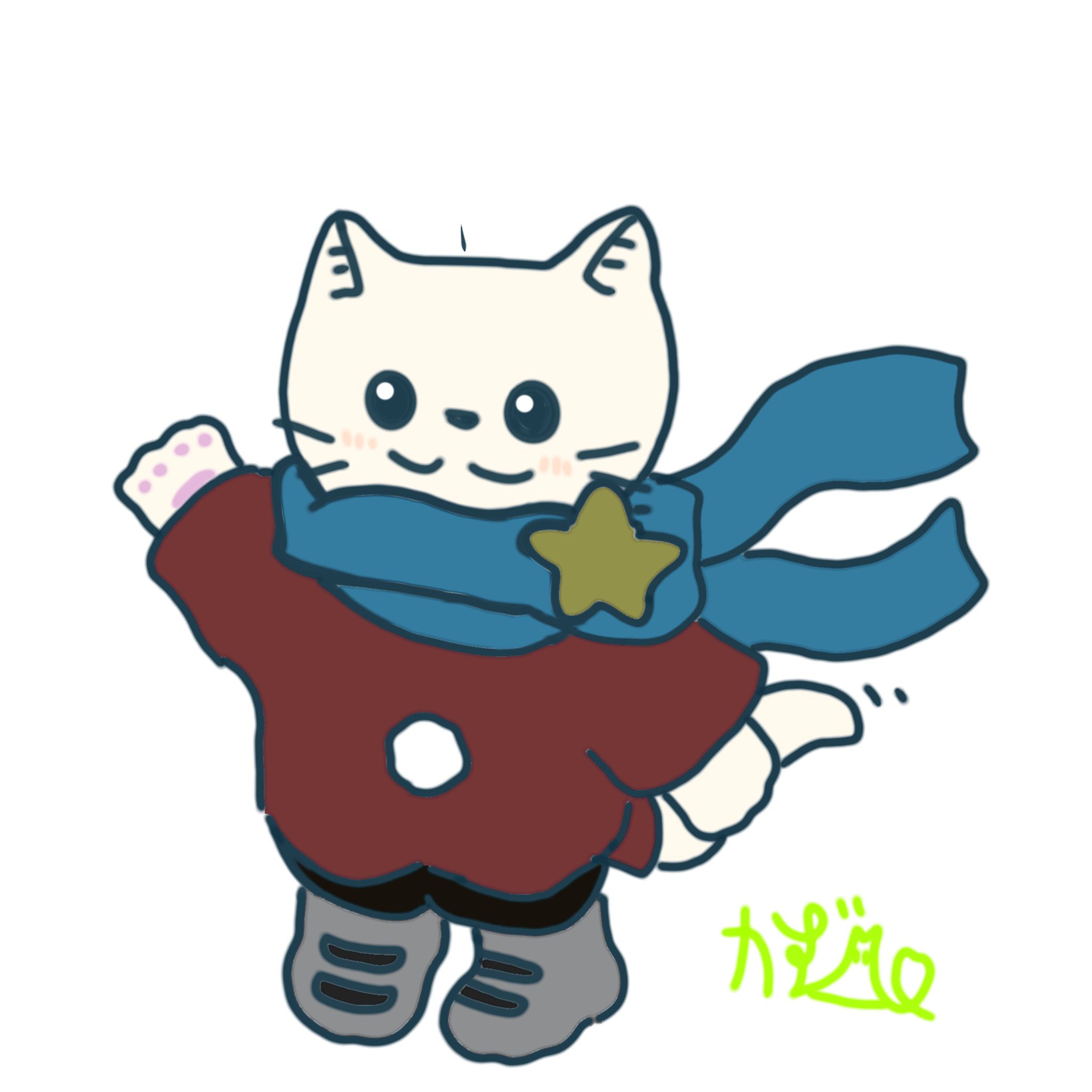 マフラーねこくん 2024冬