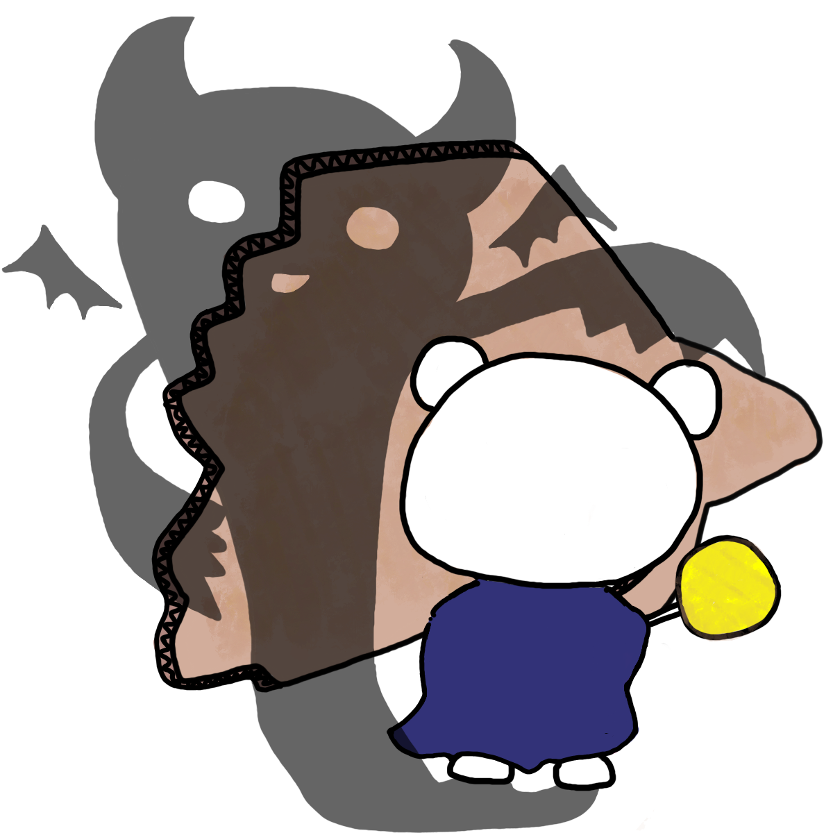 くまのフワリと悪魔のケアリ