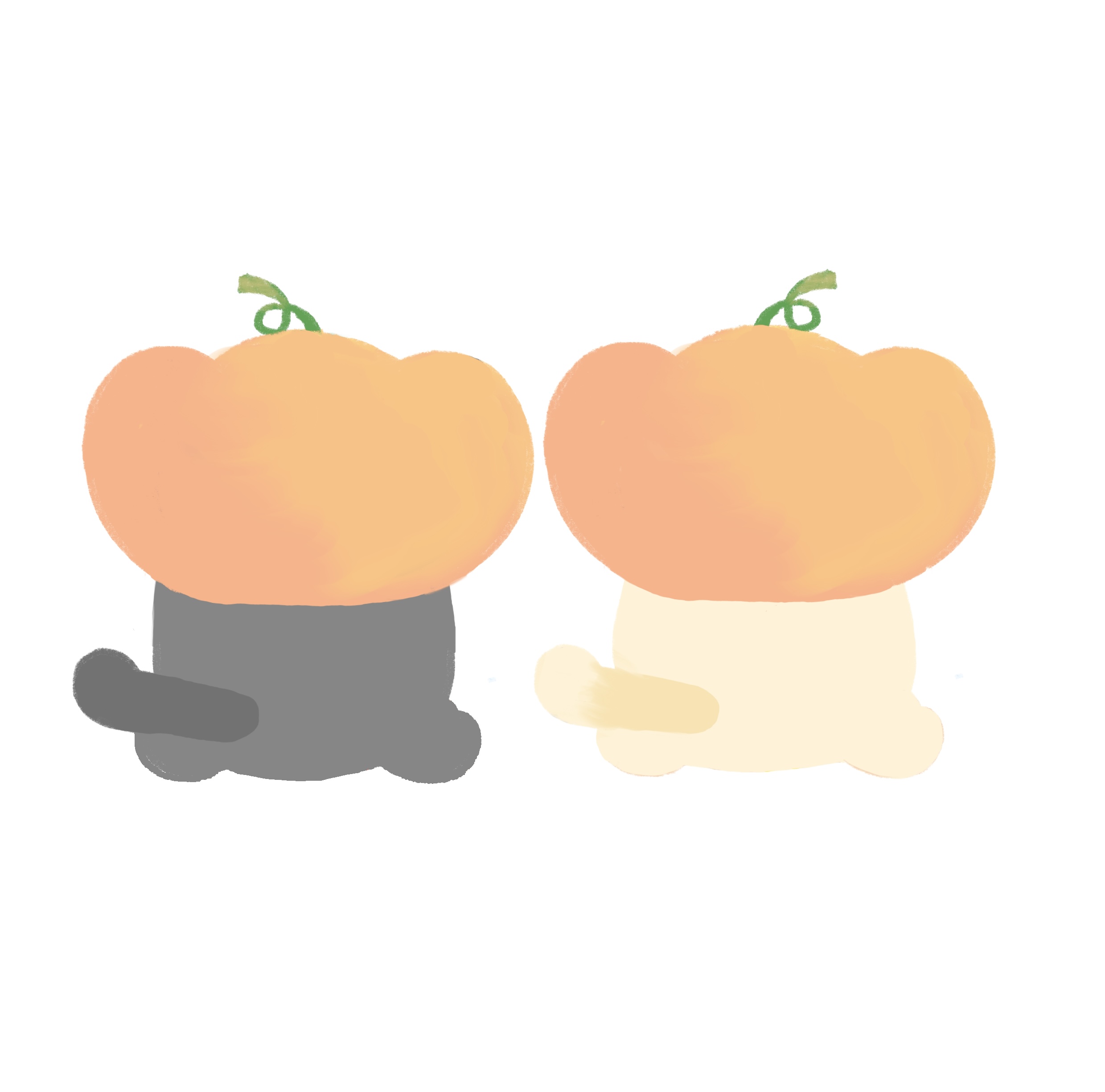 おねだりねこのヨルとユキ