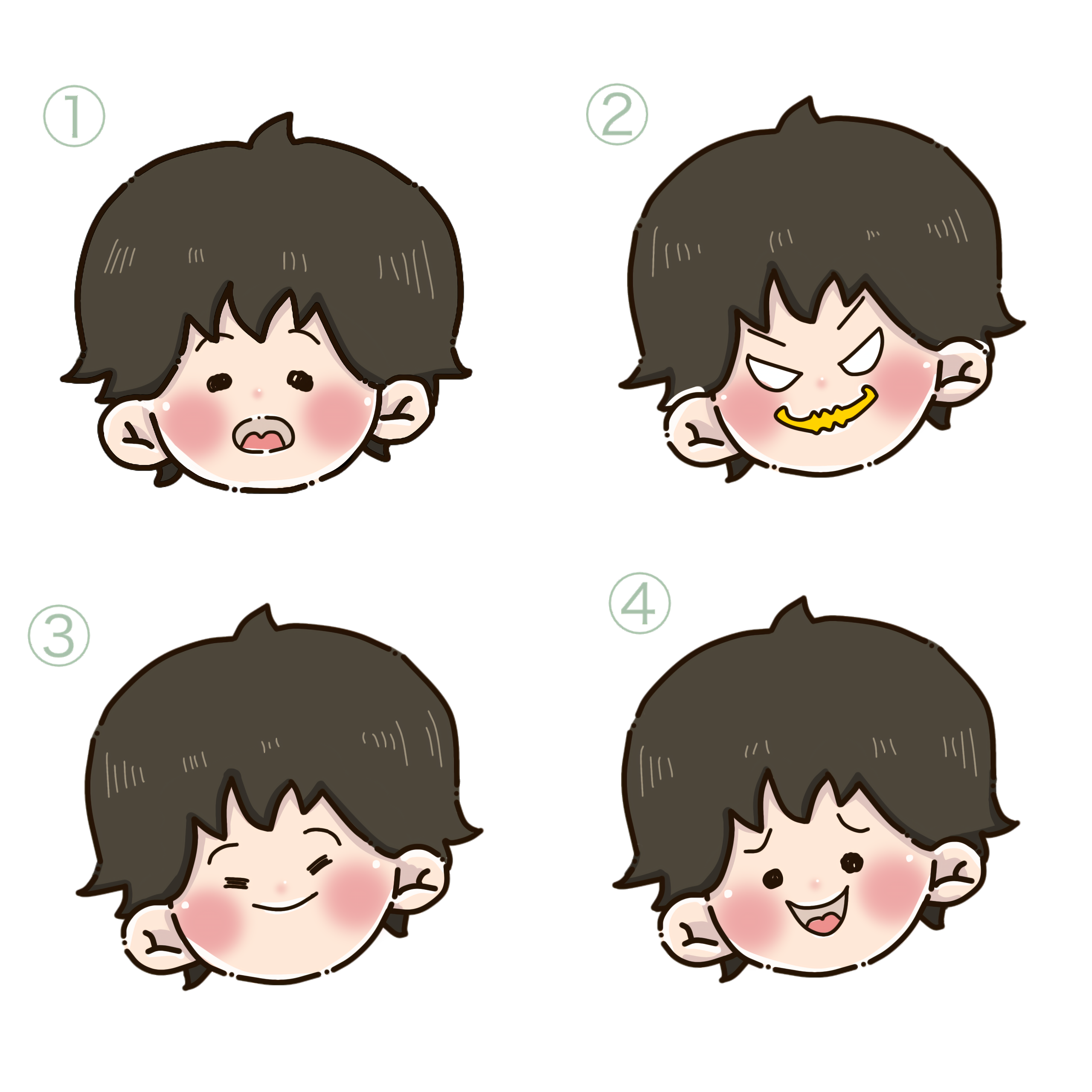 ひょっこりオバケ